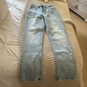 90’s straight ultra high rise jeans